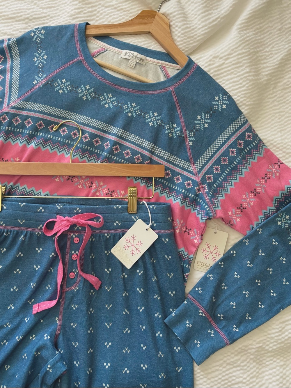 PJ Salvage Fair Isle Cozy Pajama Set
